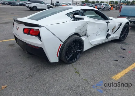 2019 Chevrolet Corvette Stingray from USA, damaged, VIN 1G1YB2D76K5112204